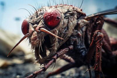 En Espagne, il y a une forte prolifération des mouches noires, dont les morsures présentent un danger potentiel.